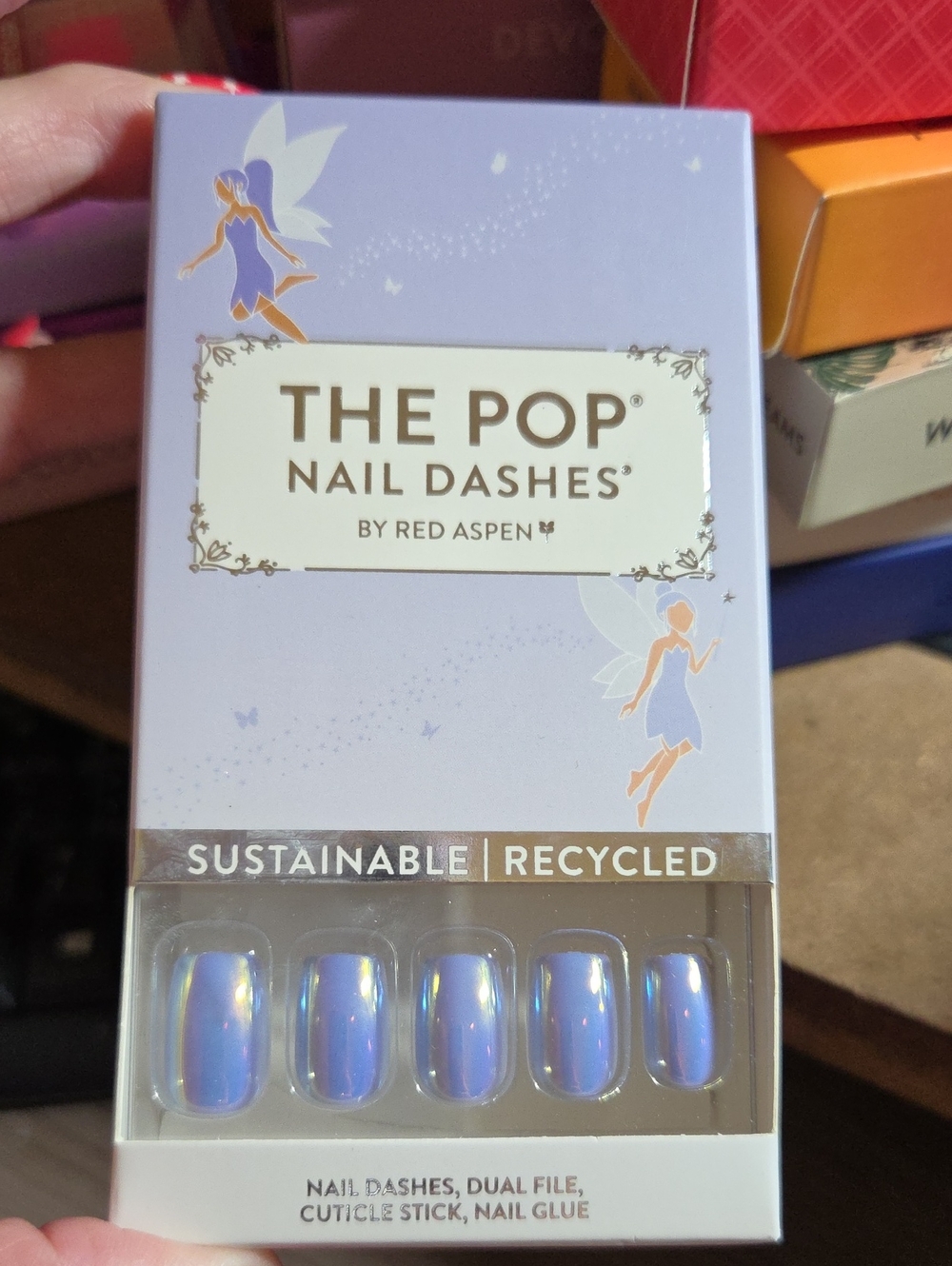 The Pop Nail Dashes Press-On Nails — by Red Aspen Flora Believes in Fairies